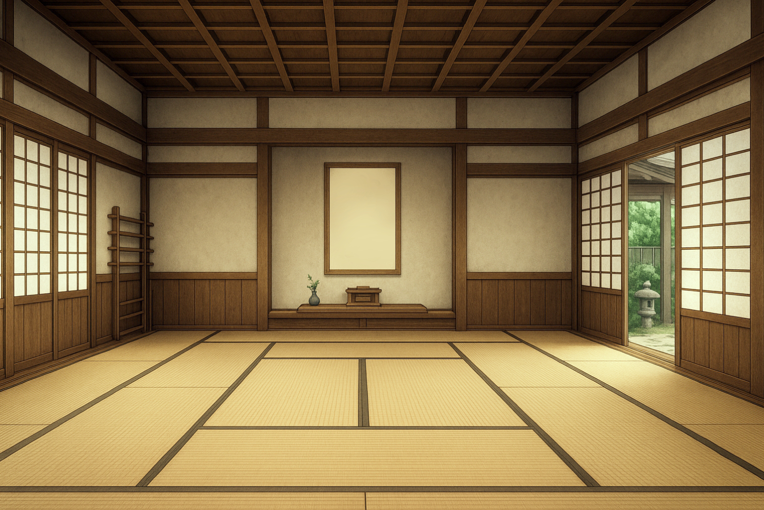 旅館風の背景 フリー素材 無料 高解像度