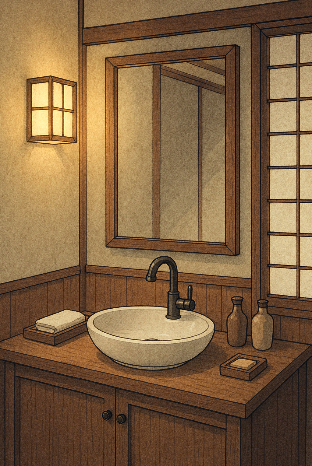 旅館風の背景 フリー素材 無料 高解像度