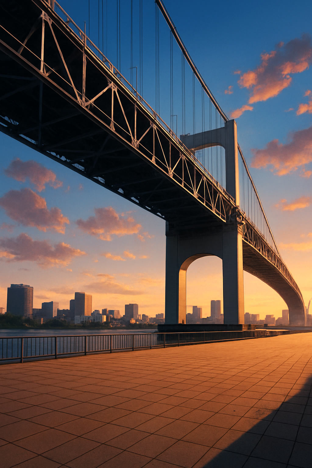 橋のステージ背景