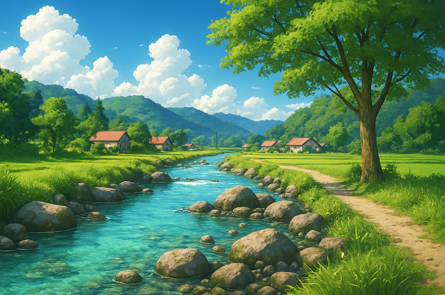 田舎の背景